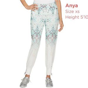 NWOT Peace Love World French Terry Joggers with Zipper Detail